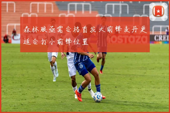 森林狼亟需合格首发大前锋麦丹更适合打小前锋位置